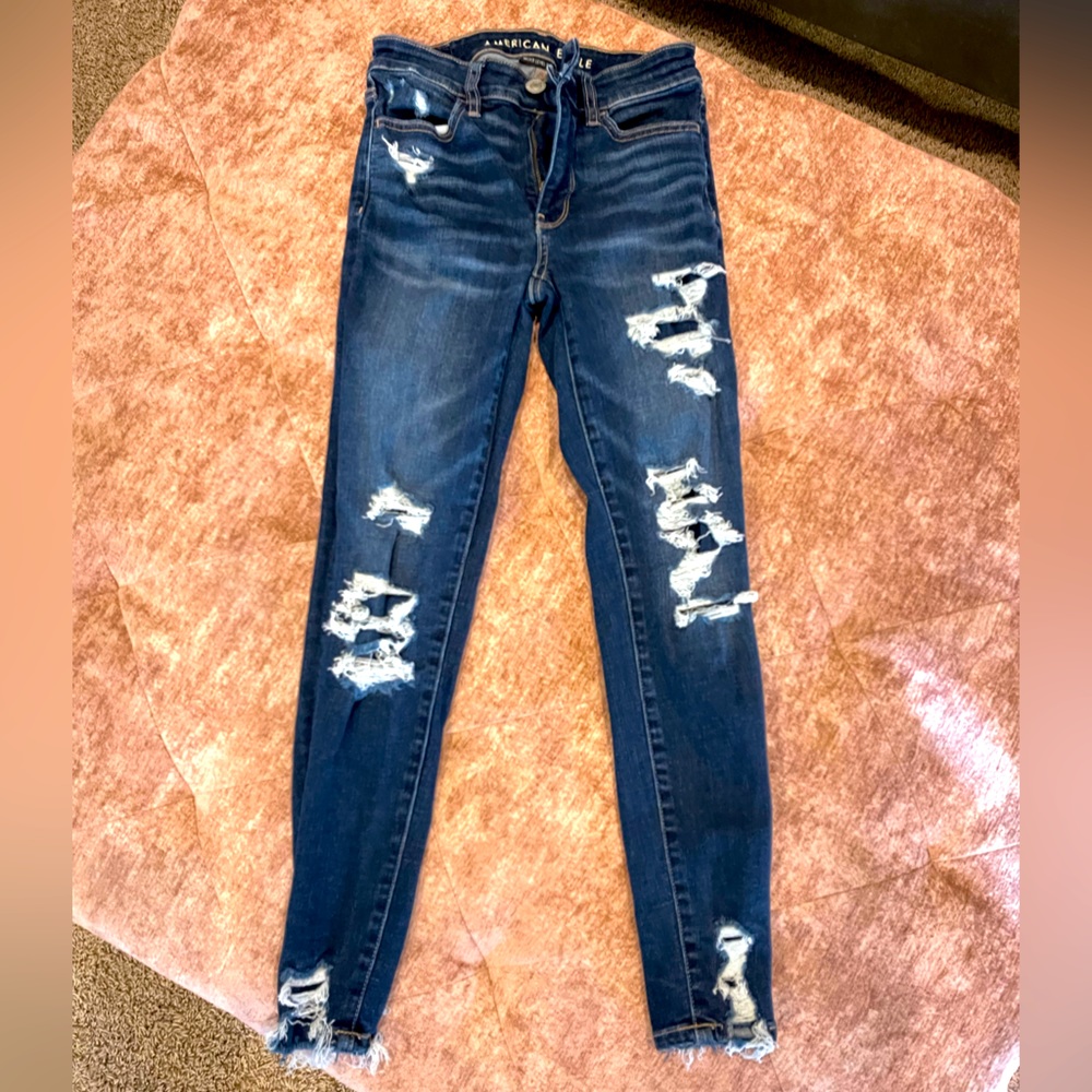American Eagle size 2 high-rise jegging